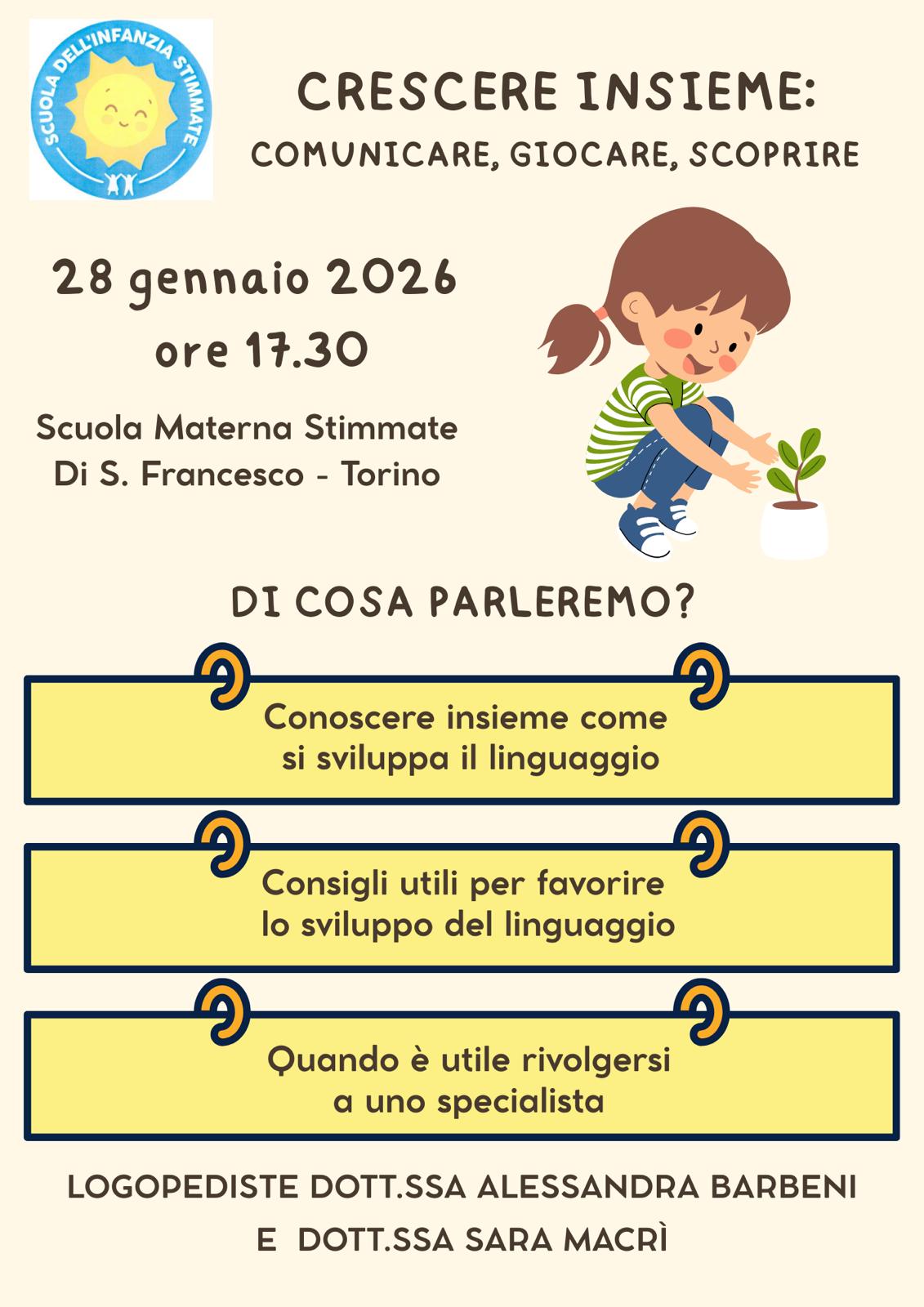 Incontro con la logopedista - 28 gennaio 2026
