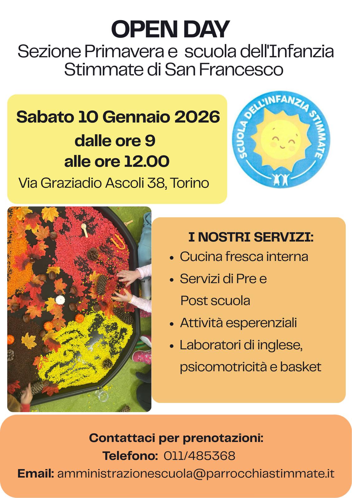 Open Day 10 gennaio 2026