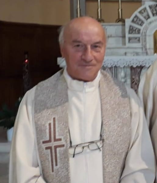 Ritratto di Don Giuseppe Sibona (Don Beppe), parroco della scuola