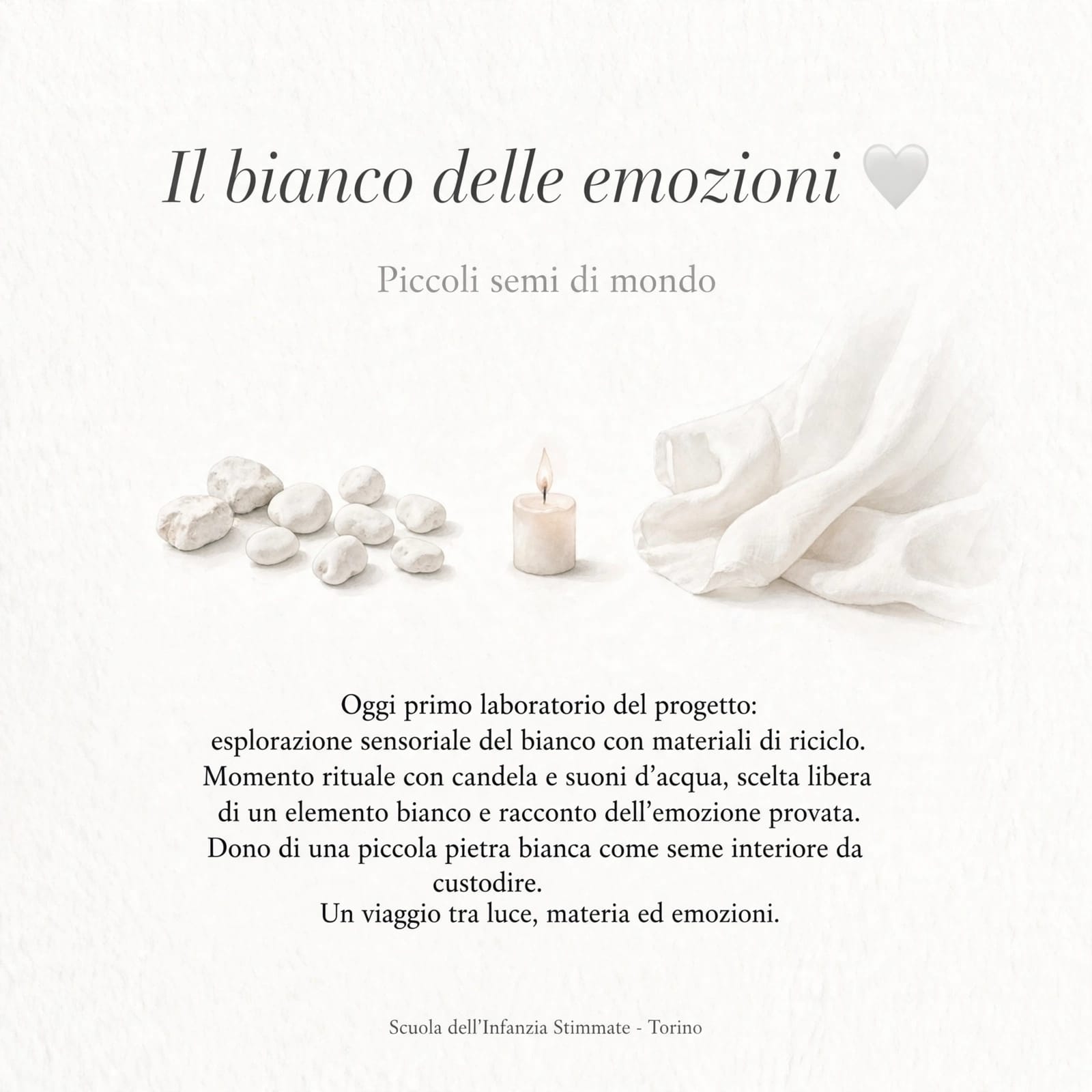 Il bianco delle emozioni - Piccoli semi di mondo